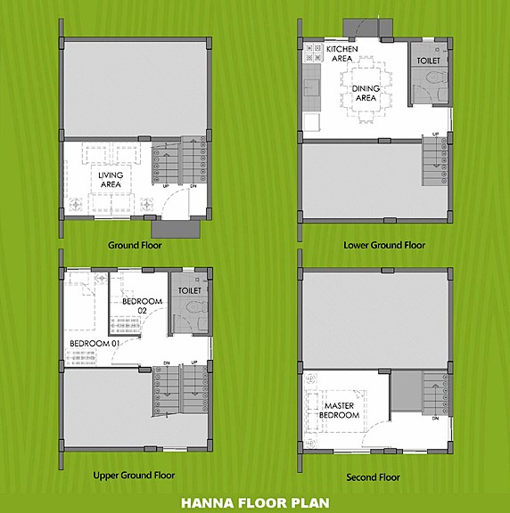 Hanna Floor Plan House and Lot in Tuguegarao